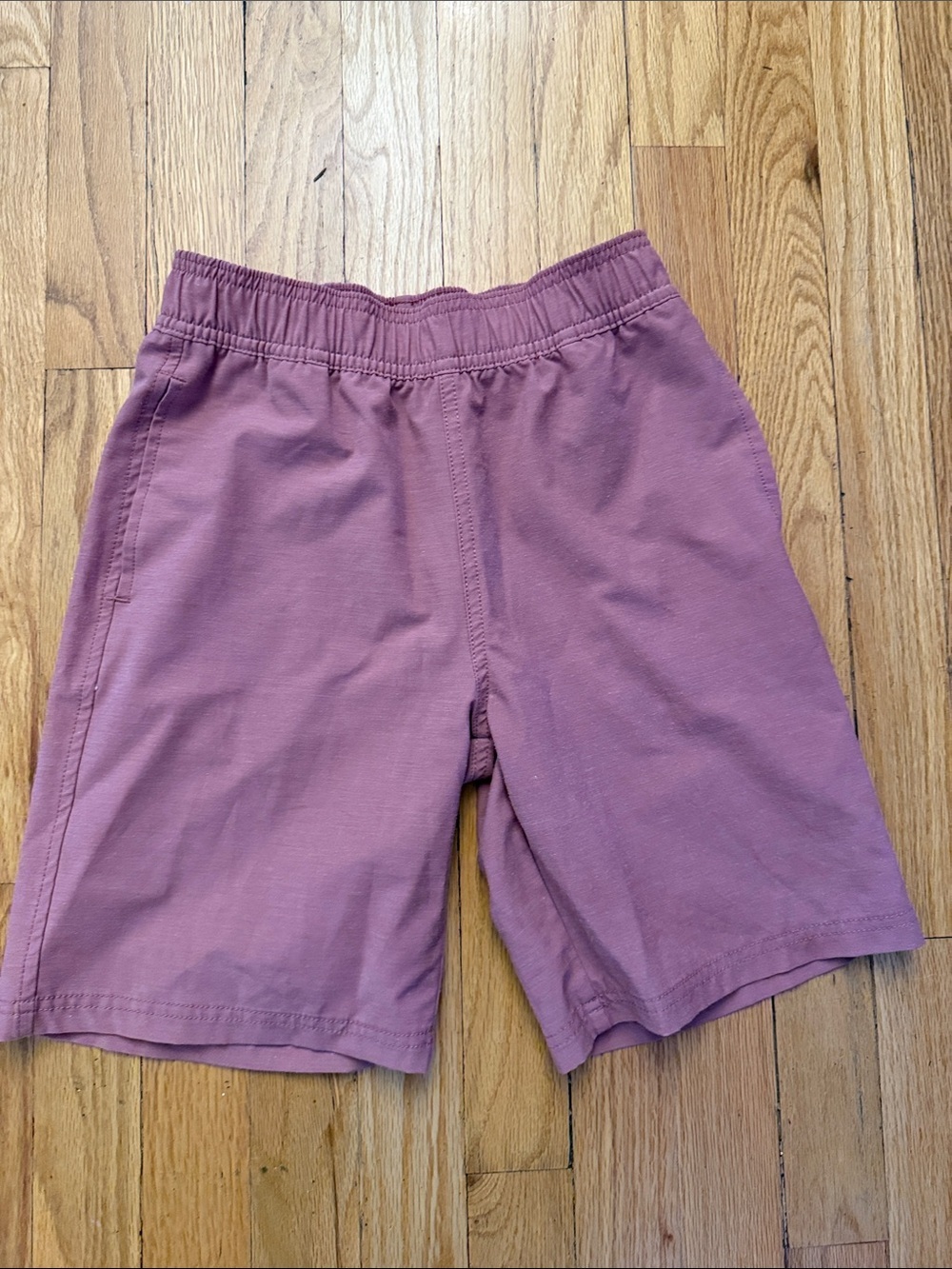 Faherty sz 10 Casual Elastic-Waist Shorts in Terra cotta